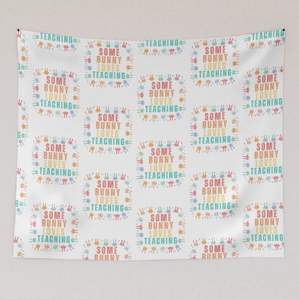 Item preview, Some Bunny Loves Teaching Colorful Rabbits designed and sold by TreetopStudios.