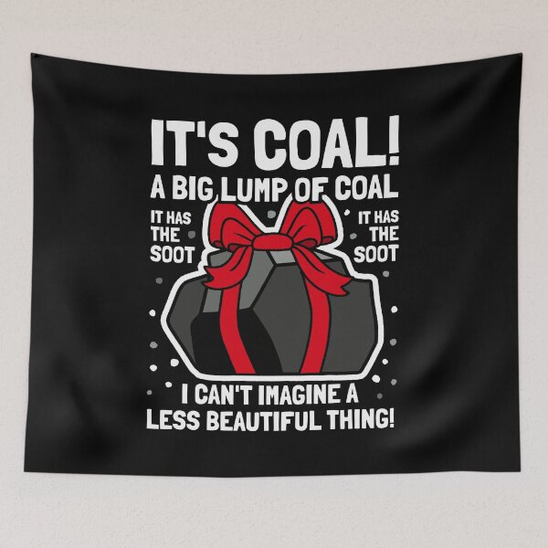 Item preview, It's Coal! It's Corn Christmas Holiday Parody designed and sold by abowersock.