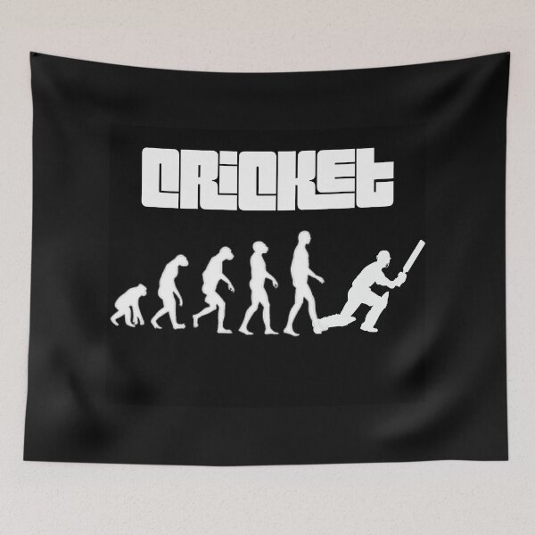 Item preview, cricket, evolution, sport, cricketer gift designed and sold by pat227jc.