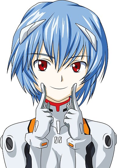 Rei Ayanami Smiling