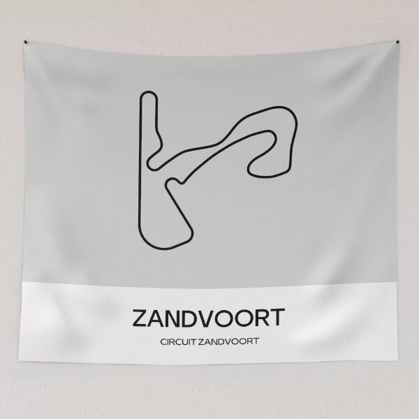 Item preview, Track map Zandvoort designed and sold by Sportsarthub.