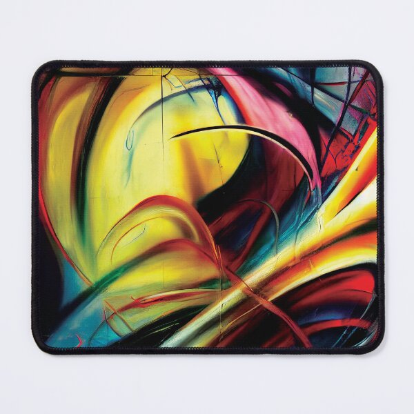 Item preview, Abstract Digital Art Painting designed and sold by AnuGoldPrints.