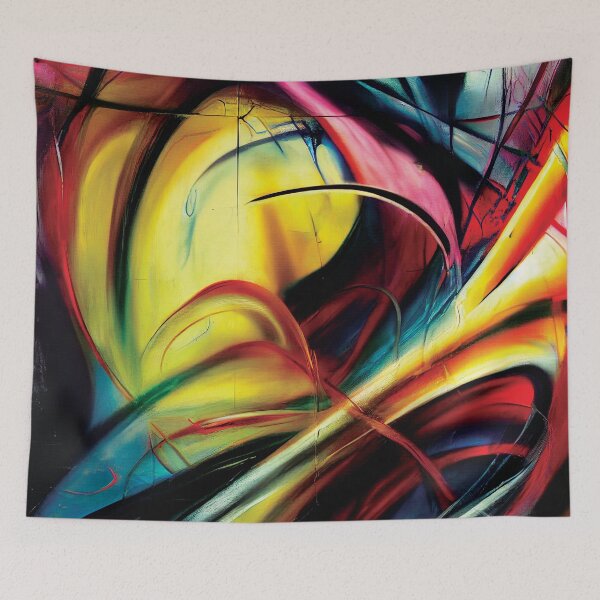 Item preview, Abstract Digital Art Painting  designed and sold by AnuGoldPrints.