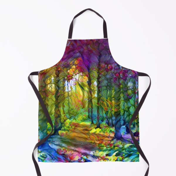 Item preview, Colorful Paths Forest designed and sold by Aestheticlanart.