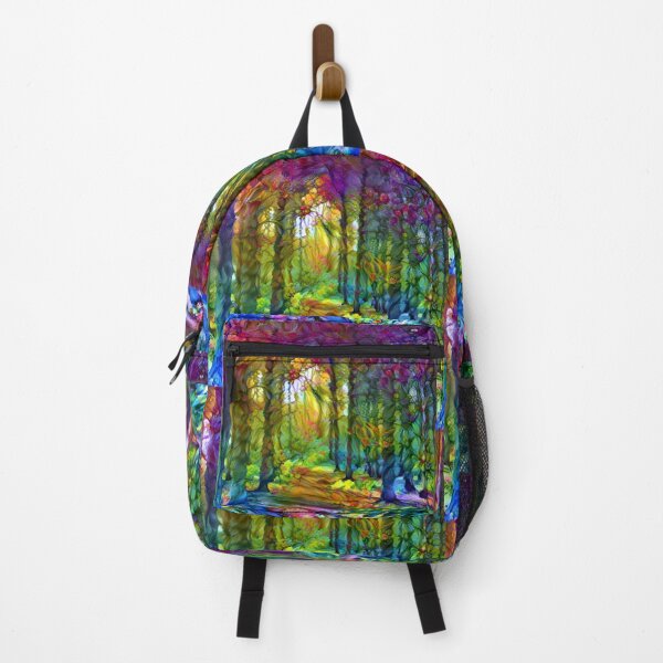 Item preview, Colorful Paths Forest designed and sold by Aestheticlanart.