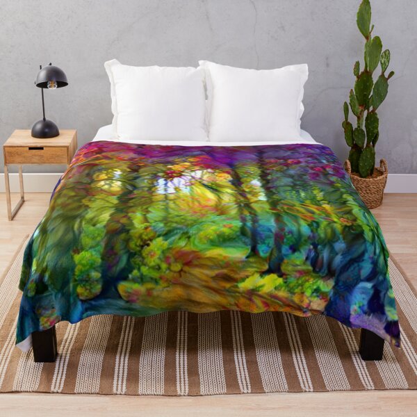 Item preview, Colorful Paths Forest designed and sold by Aestheticlanart.