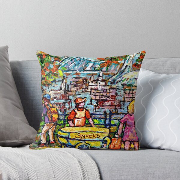 Item preview, LOOKOUT BEAVER LAKE CHIPWAGON MONT ROYAL PARK BIG O SKYLINE CANADIAN PAINTING CAROLE SPANDAU ARTIST designed and sold by Carole  Spandau.