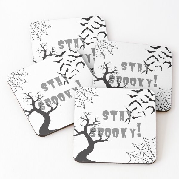 Aperçu de l'œuvre Restez effrayant Halloween créée et vendue par IKnowYouLoveMe.