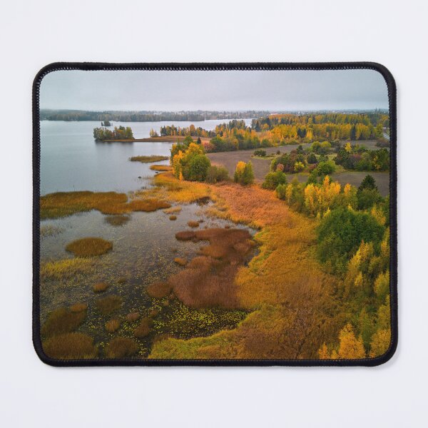 Item preview, Tyrvaa Waterlin with Fall Colors 2 designed and sold by Jouko Lehto Photography.