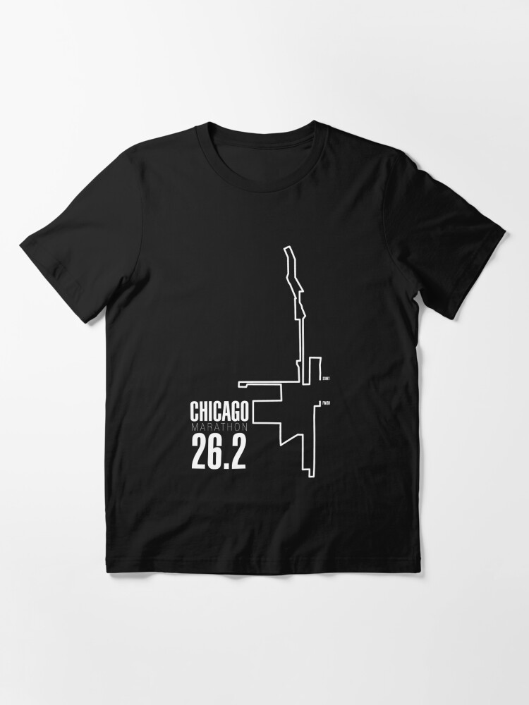 "Chicago marathon Route" Tshirt for Sale by Confundo Redbubble