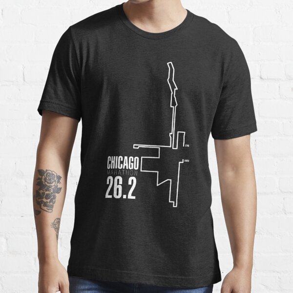 "Chicago marathon Route" Tshirt for Sale by Confundo Redbubble