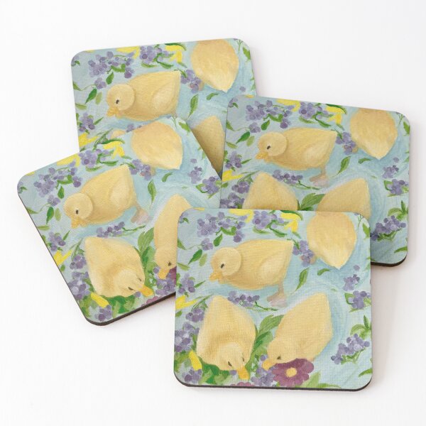 Item preview, Duckies in the water  designed and sold by RachelArtShit.