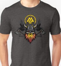 Odin with Huginn & Muninn Unisex T-Shirt