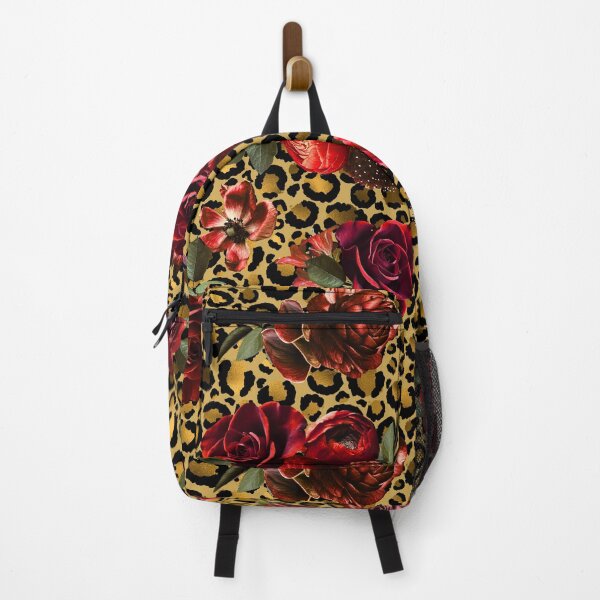 Item preview, Red Roses on Leopard designed and sold by Peggy Stanley.
