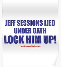 Jeff Sessions Lied Poster