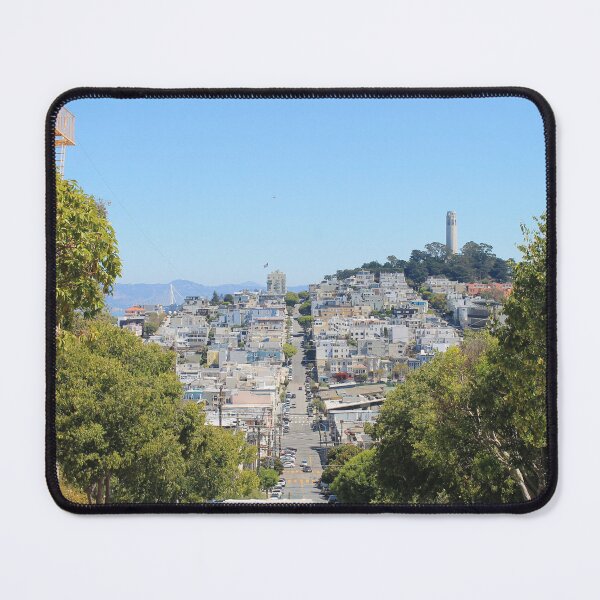 Item preview, San Francisco Street and Coit Tower designed and sold by Thomas Halouva.
