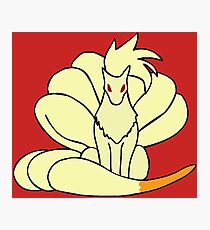 Ninetales Photographic Print