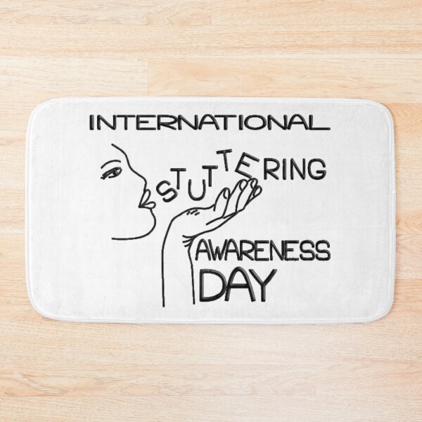 Item preview, International Stuttering Awareness Day designed and sold by vaske-bros.