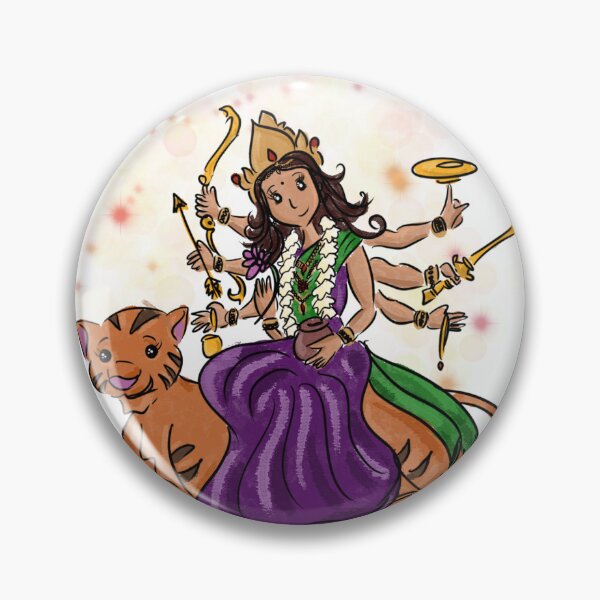 Item preview, Mataji Artwork - Hindu Goddess Artwork designed and sold by devakidesigns.