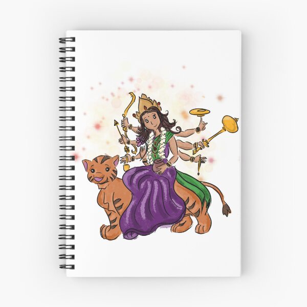 Artikelvorschau, Mataji-Kunstwerk - Hindu-Göttin-Kunstwerk entworfen und verkauft von devakidesigns.