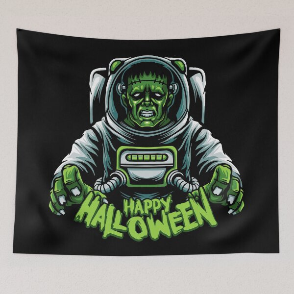 Item preview, Monster zombie happy halloween creepy spooky design designed and sold by absolutdesign.