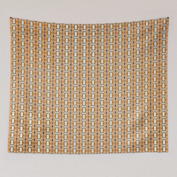 Item preview, Geometric oblongs on orange designed and sold by PhotosByHealy.