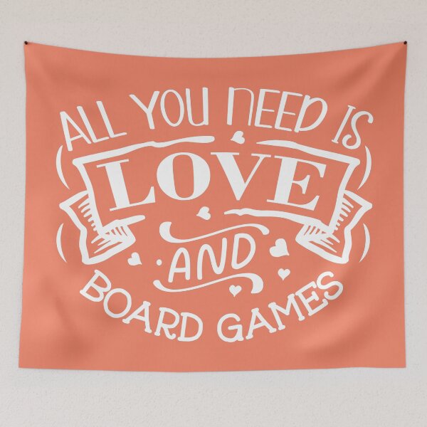 Item preview, All You Need is Love & Board Games designed and sold by BeamGeeks.
