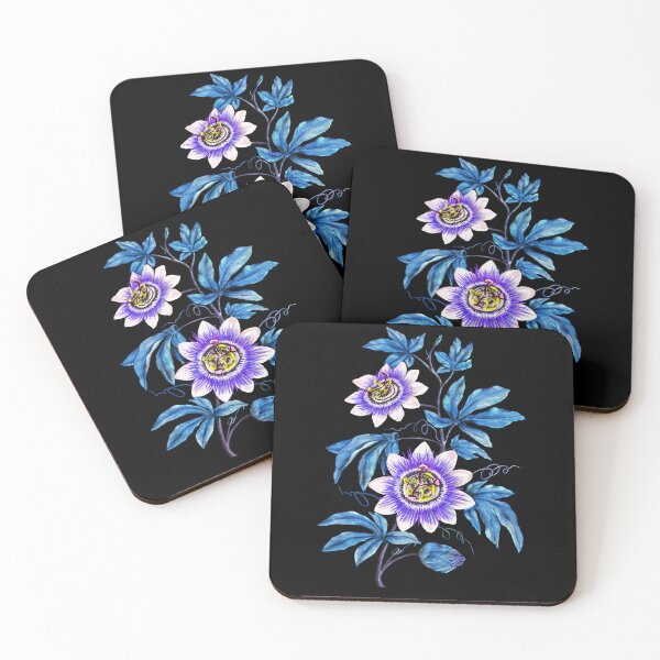 Item preview, Passion flower botanical print  designed and sold by Sitenkovamary.