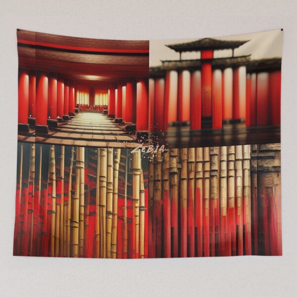 Item preview, red sky temple designed and sold by zebia.