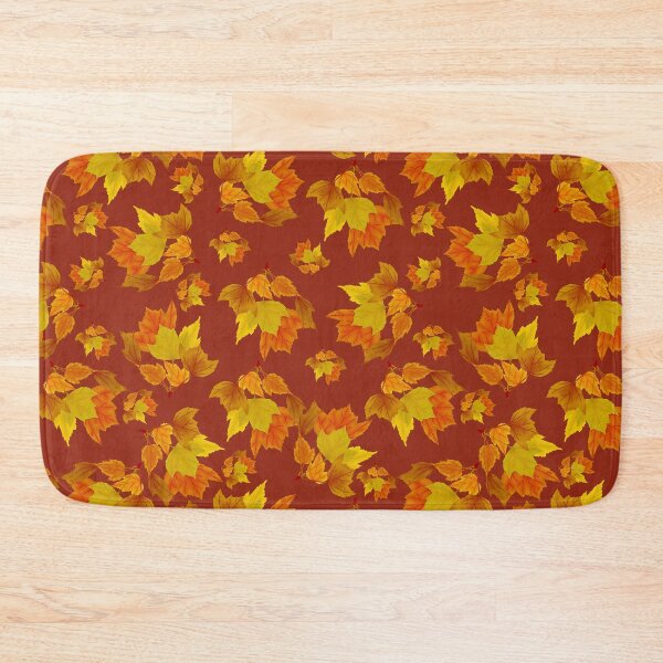 Item preview, Burnt Watercolor Fall Leaves designed and sold by dKarthdesign.