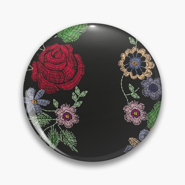 Item preview, Bouquet of flowers in imitation embroidery 2 designed and sold by Nanar1984.