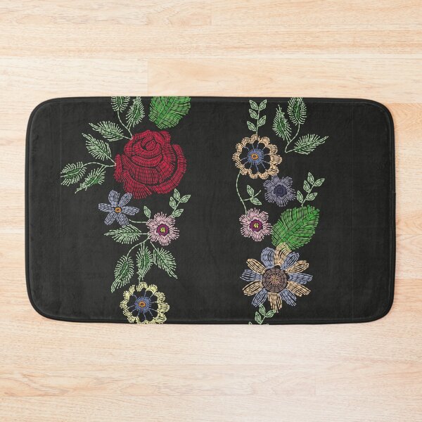 Item preview, Bouquet of flowers in imitation embroidery 2 designed and sold by Nanar1984.