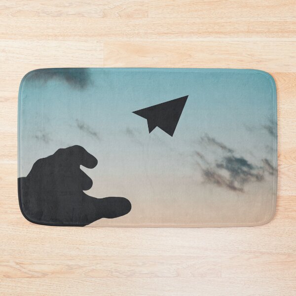 Item preview, Man throw paper plane to the sky designed and sold by Darius Bocos.