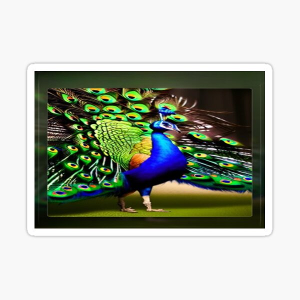 Splendor Of Love And Glory - Peacock Colorful Artwork Yoga Mat by