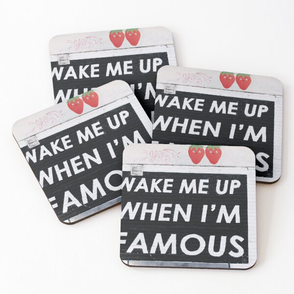 Item preview, Wake ne up when I'm famous. Halloween  designed and sold by Alaa_marketing_2022.