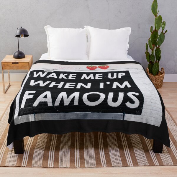 Item preview, Wake ne up when I'm famous. Halloween  designed and sold by Alaa_marketing_2022.