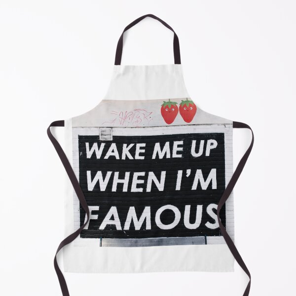 Item preview, Wake ne up when I'm famous. Halloween designed and sold by Alaa_marketing_2022.