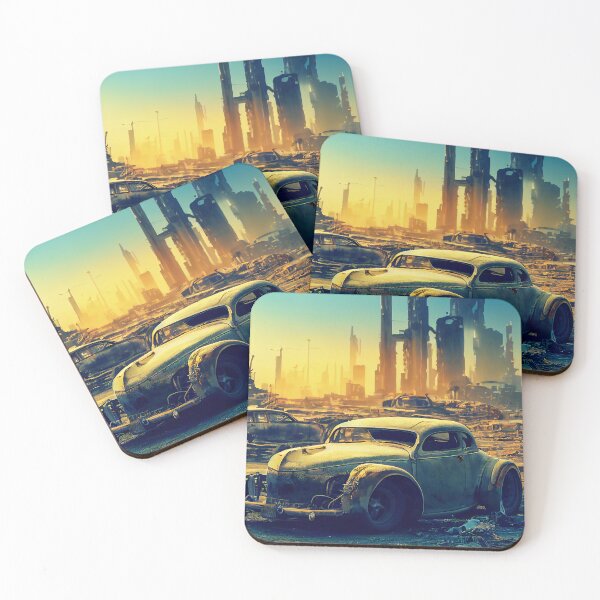 Item preview, Hot Rod in a Postapocalyptic World, a perfect gift for all American Hot Rod fans #4 designed and sold by RodZnRoll.