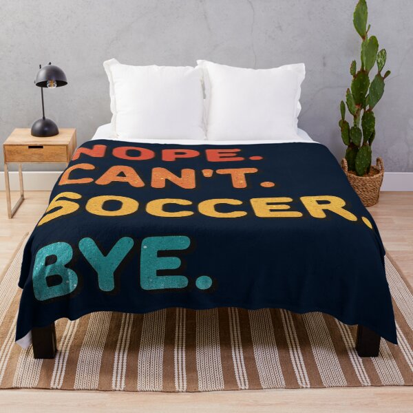 Item preview, Nope. Can't. Soccer. Bye. (funny soccer shirt) designed and sold by Numero14.