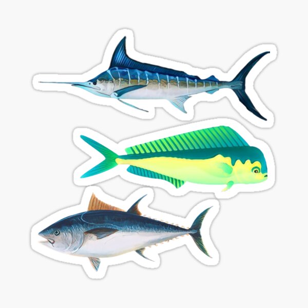 Gamefish Stickers for Sale
