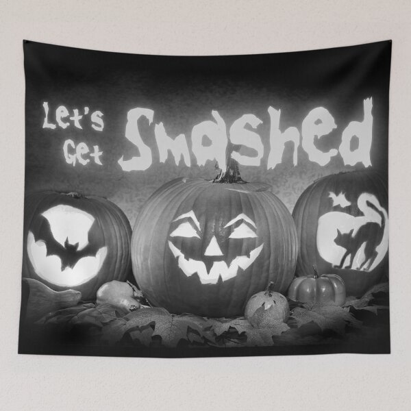 Item preview, Let’s Get Smashed - Grayscale Version designed and sold by st0n0ga.