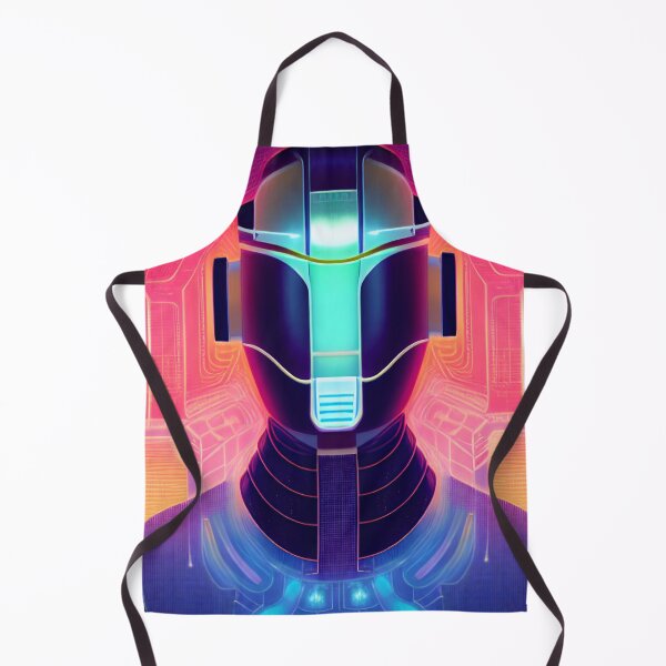 Item preview, Synthwave cyborg designed and sold by NattyCorvus.