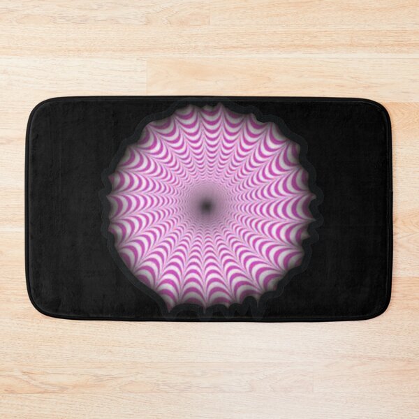 Item preview, Splash Pink Fractal op art optical illusion designed and sold by OptLuv.