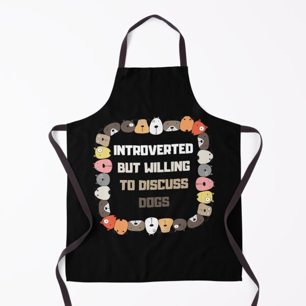 Item preview, Introverted But Willing To Discuss Dogs Funny Gifts For Dog Lover Introvert designed and sold by nquestiaa.