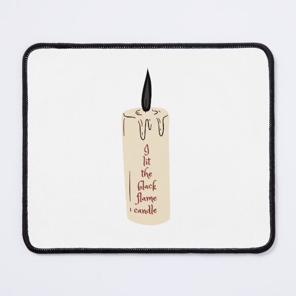 Item preview, Hocus Pocus, black flame candle designed and sold by IKnowYouLoveMe.