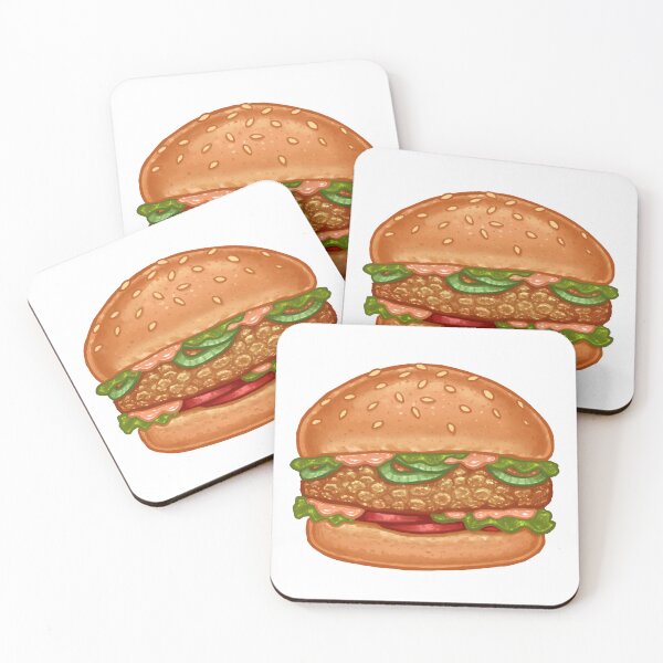 Item preview, Crispy Chicken Burger designed and sold by MidaDesigns.