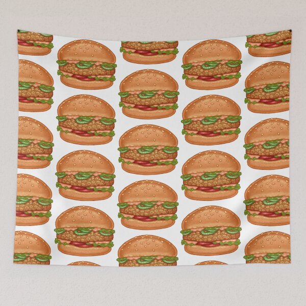 Item preview, Crispy Chicken Burger designed and sold by MidaDesigns.