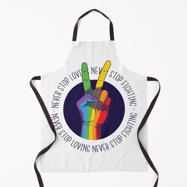 Item preview, Never Stop Loving Never Stop Fighting designed and sold by bennetthuskers.