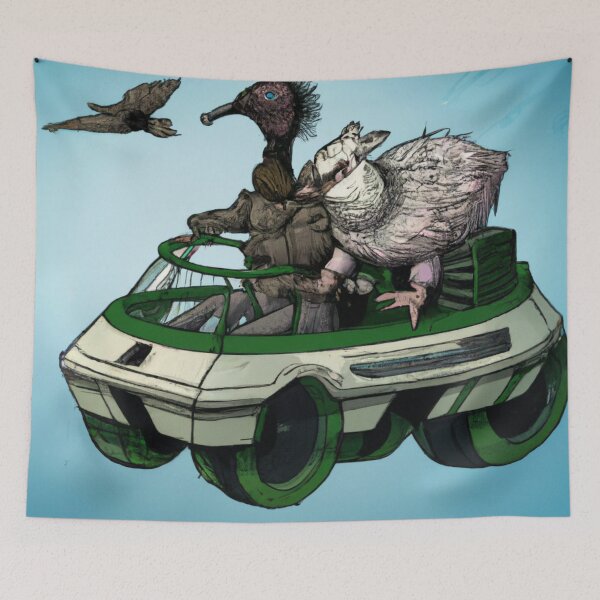 Item preview, Blue Skies Adventurers designed and sold by SteamedpunkVegg.