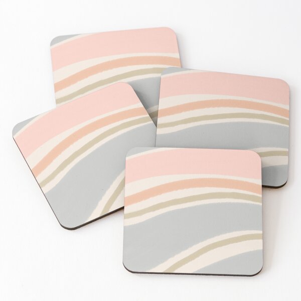 Item preview, Liquid Swirl Wavy Lines Maximalist Pattern Retro Style Cute Aesthetic Grayish Blue designed and sold by scorpiolane.